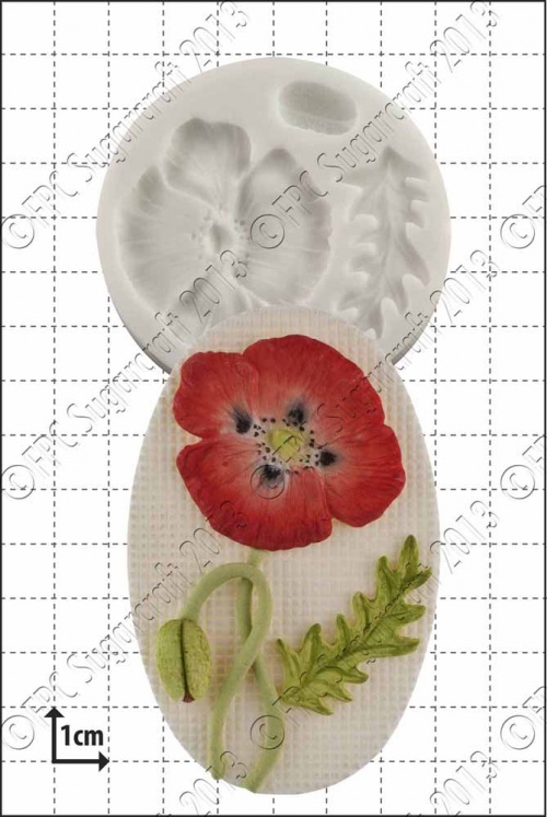 'Poppy Kit' Silicone Mould